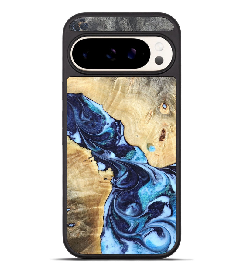 Pixel 9 Pro XL Wood Phone Case - Kristen (Blue, 820852)