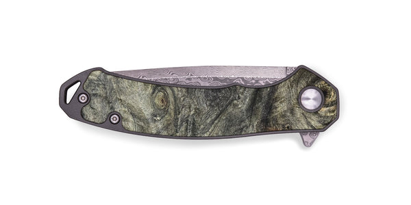EDC Wood Pocket Knife - Stacey (Wood Burl, 820857)