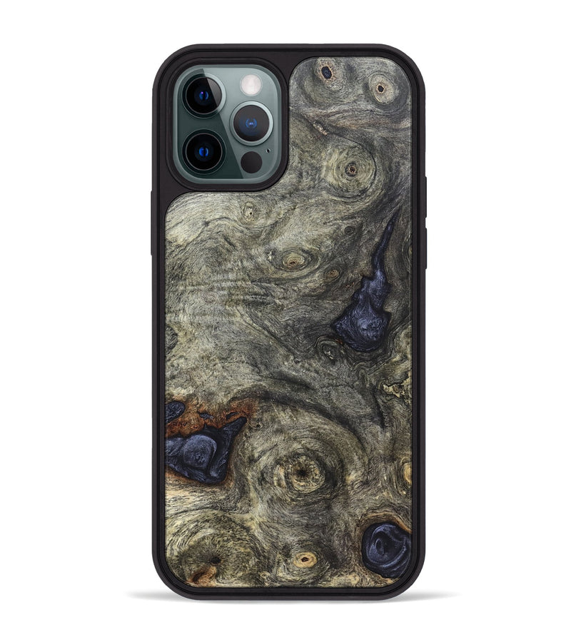 iPhone 12 Pro Max Wood Phone Case - Stacey (Wood Burl, 820857)