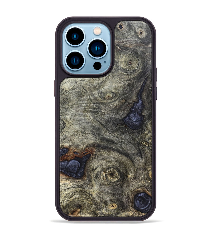iPhone 14 Pro Max Wood Phone Case - Stacey (Wood Burl, 820857)