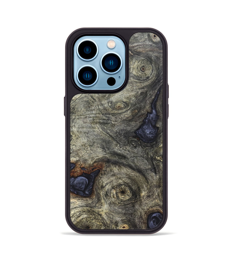 iPhone 14 Pro Wood Phone Case - Stacey (Wood Burl, 820857)