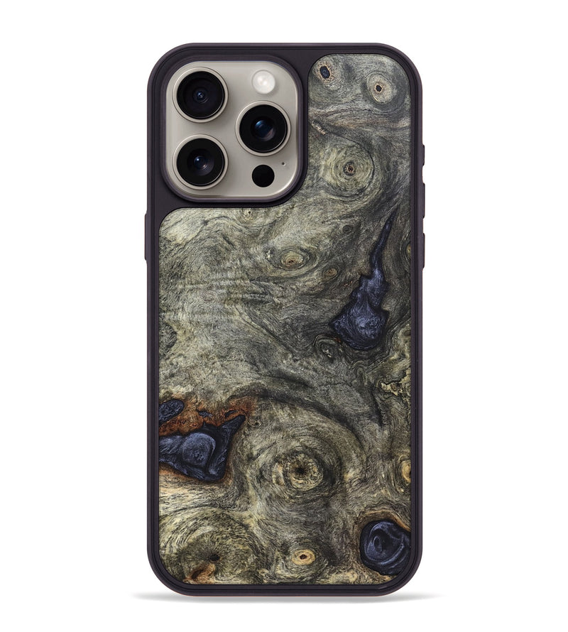 iPhone 15 Pro Max Wood Phone Case - Stacey (Wood Burl, 820857)