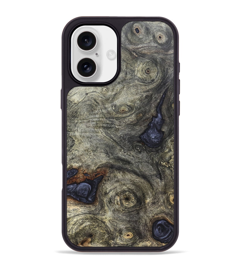 iPhone 16 Plus Wood Phone Case - Stacey (Wood Burl, 820857)