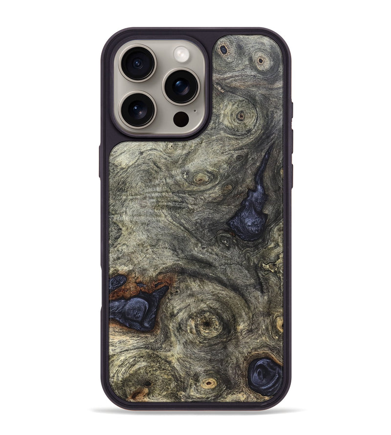 iPhone 16 Pro Max Wood Phone Case - Stacey (Wood Burl, 820857)