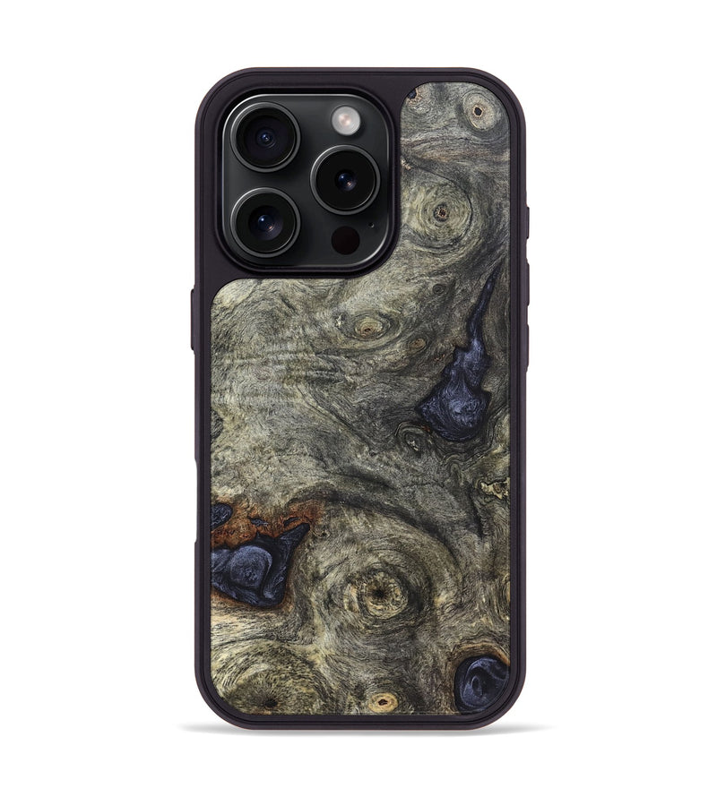 iPhone 16 Pro Wood Phone Case - Stacey (Wood Burl, 820857)