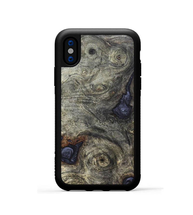 iPhone Xs Wood Phone Case - Stacey (Wood Burl, 820857)