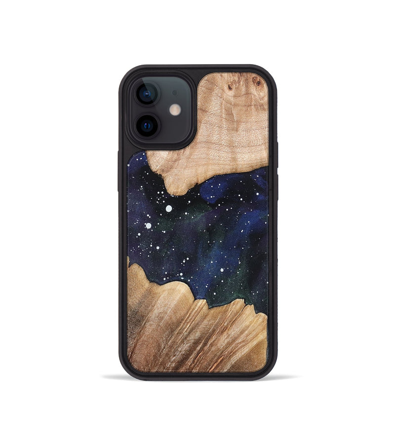 iPhone 12 mini Wood Phone Case - Tressa (Cosmos, 820870)