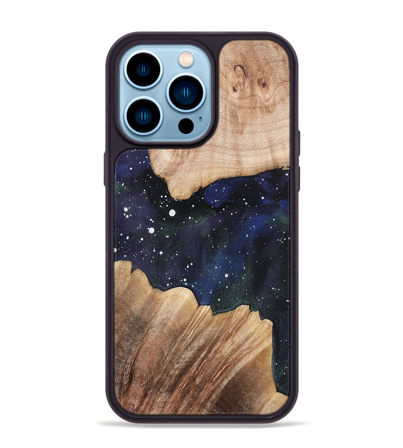 iPhone 14 Pro Max Wood Phone Case - Tressa (Cosmos, 820870)