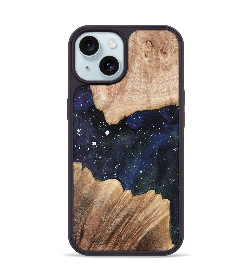 iPhone 15 Wood Phone Case - Tressa (Cosmos, 820870)