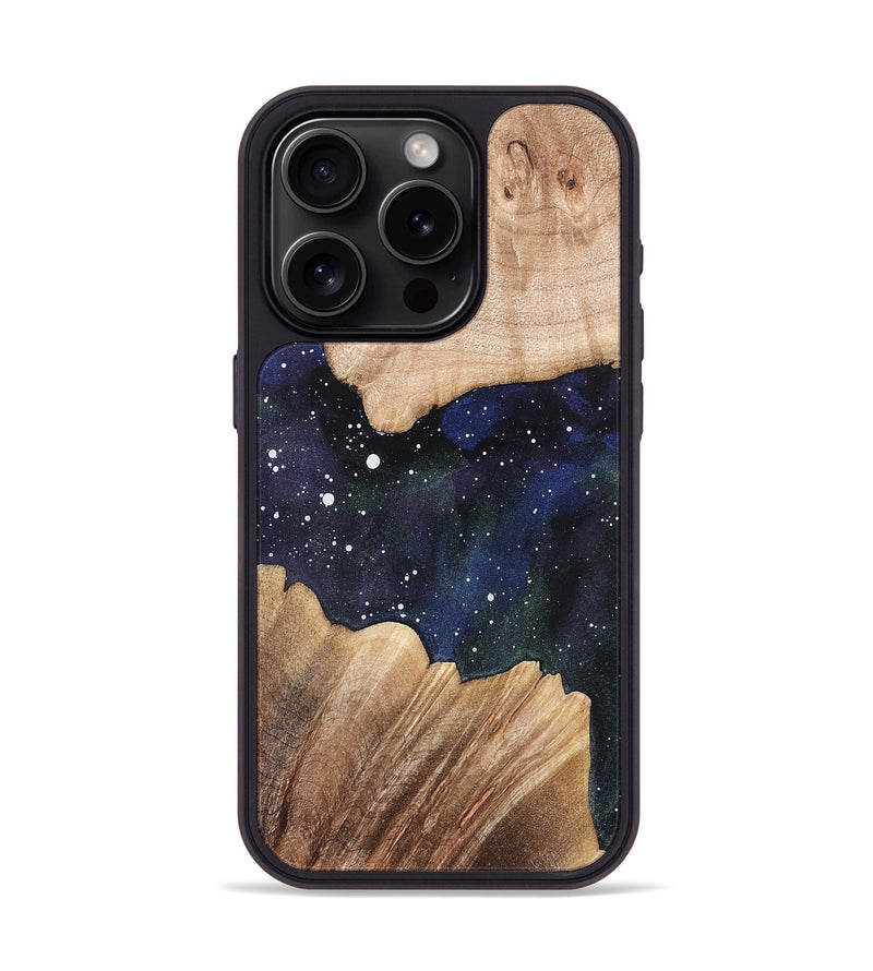 iPhone 15 Pro Wood Phone Case - Tressa (Cosmos, 820870)