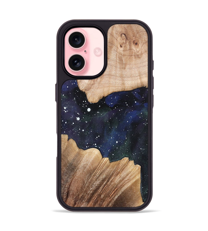 iPhone 16 Wood Phone Case - Tressa (Cosmos, 820870)