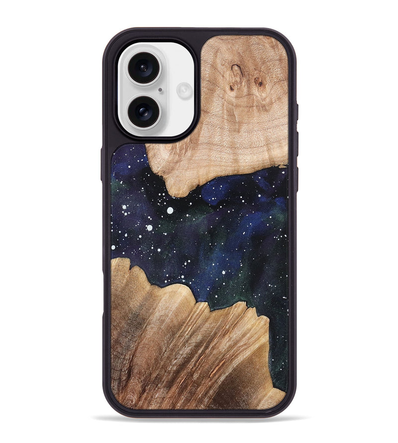 iPhone 16 Plus Wood Phone Case - Tressa (Cosmos, 820870)