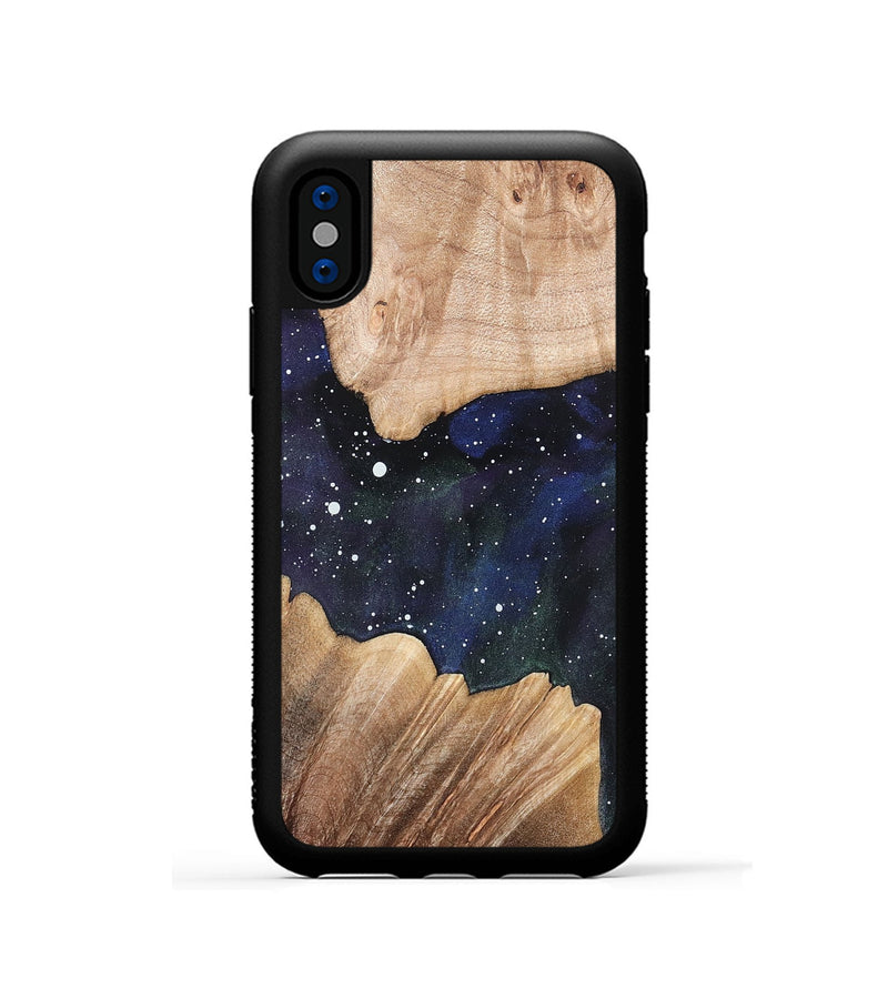 iPhone Xs Wood Phone Case - Tressa (Cosmos, 820870)