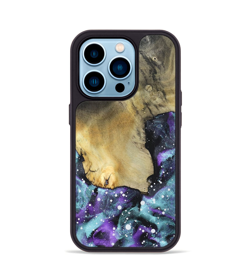 iPhone 14 Pro Wood Phone Case - Solomon (Cosmos, 820873)