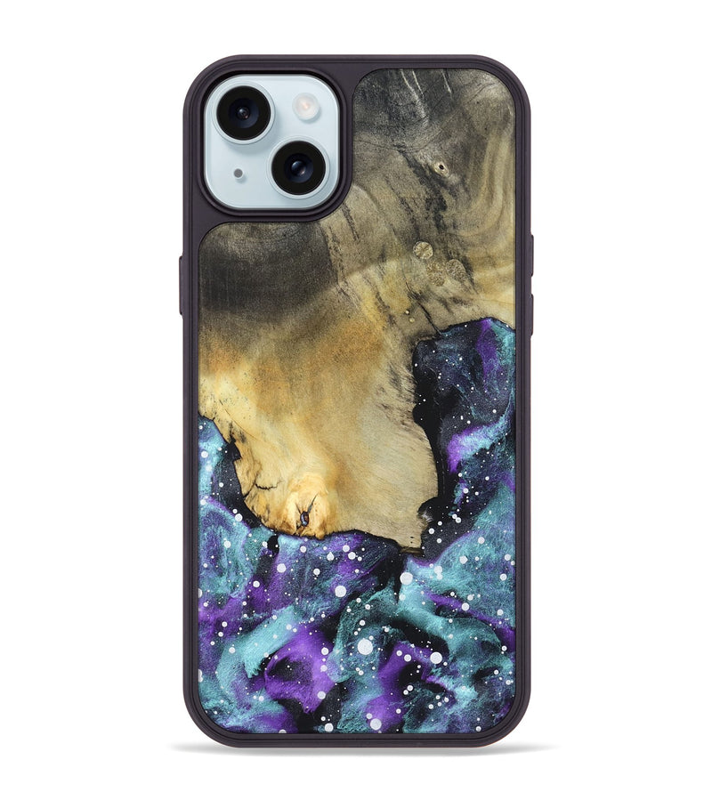 iPhone 15 Plus Wood Phone Case - Solomon (Cosmos, 820873)