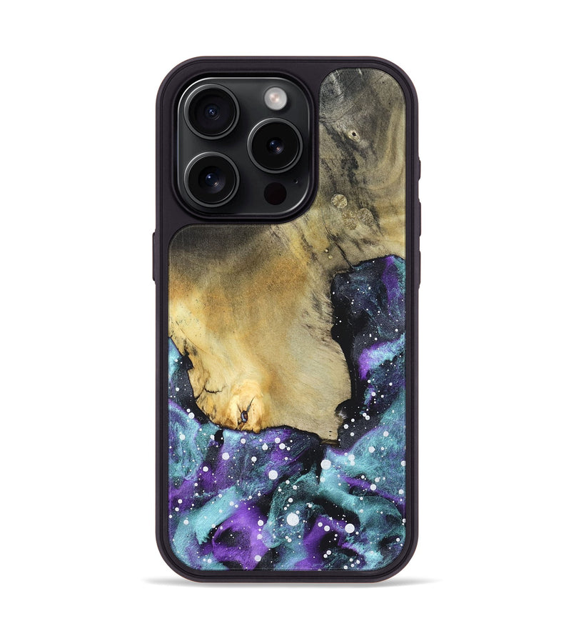 iPhone 15 Pro Wood Phone Case - Solomon (Cosmos, 820873)