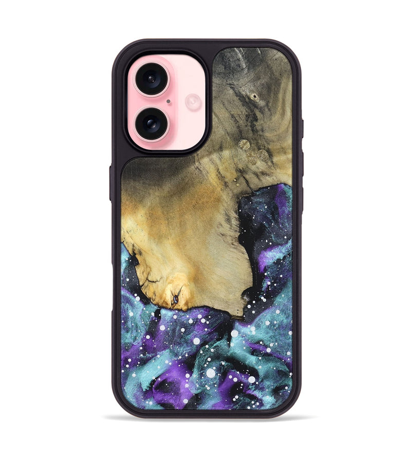iPhone 16 Wood Phone Case - Solomon (Cosmos, 820873)