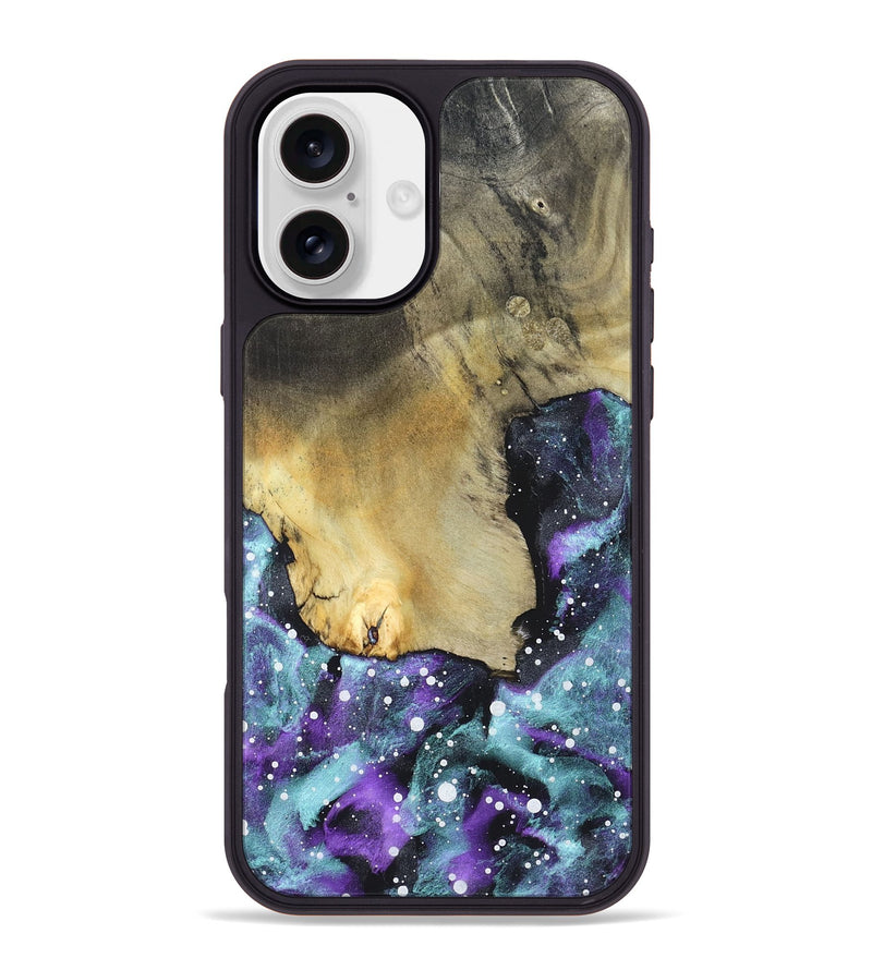 iPhone 16 Plus Wood Phone Case - Solomon (Cosmos, 820873)