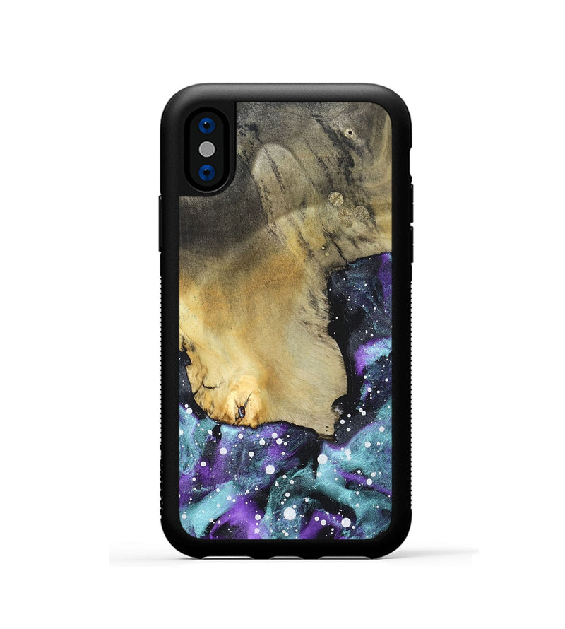 iPhone Xs Wood Phone Case - Solomon (Cosmos, 820873)