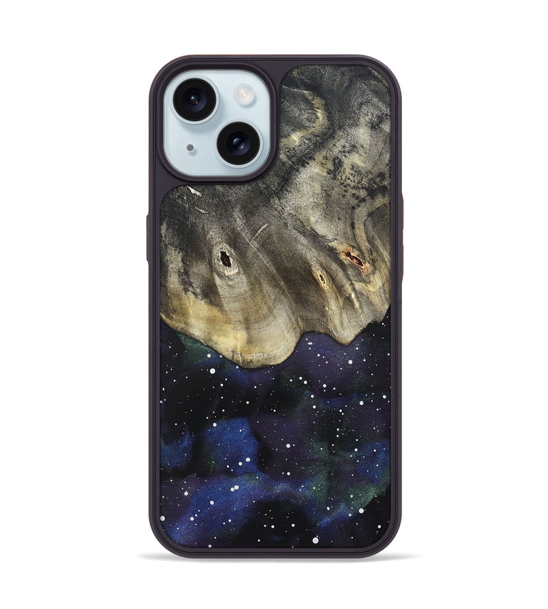 iPhone 15 Wood Phone Case - Dominik (Cosmos, 820878)