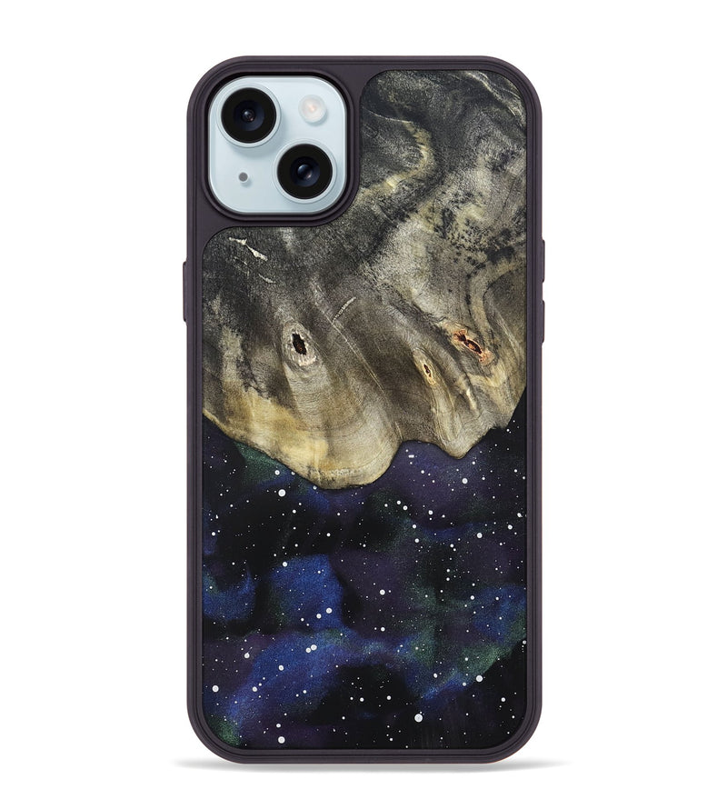 iPhone 15 Plus Wood Phone Case - Dominik (Cosmos, 820878)