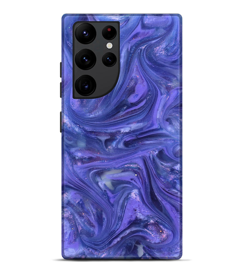 Galaxy S22 Ultra ResinArt Live Edge Phone Case - Jevon (Purple, 820881)