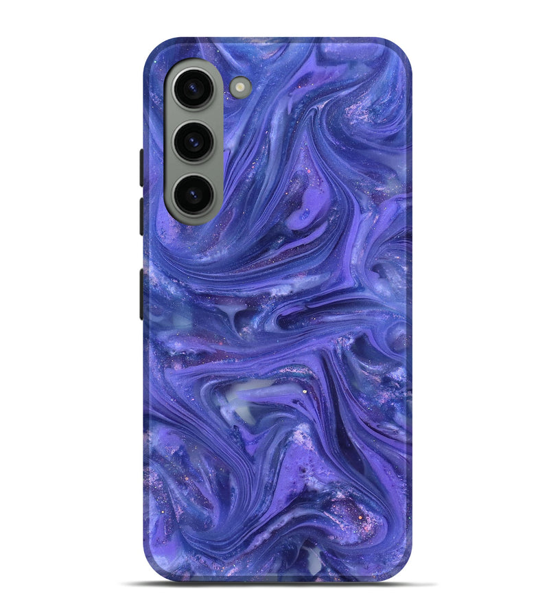 Galaxy S23 Plus ResinArt Live Edge Phone Case - Jevon (Purple, 820881)