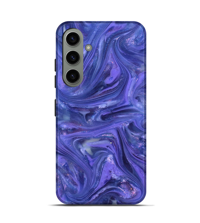 Galaxy S24 ResinArt Live Edge Phone Case - Jevon (Purple, 820881)