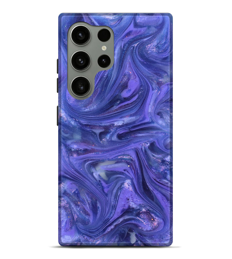 Galaxy S24 Ultra ResinArt Live Edge Phone Case - Jevon (Purple, 820881)
