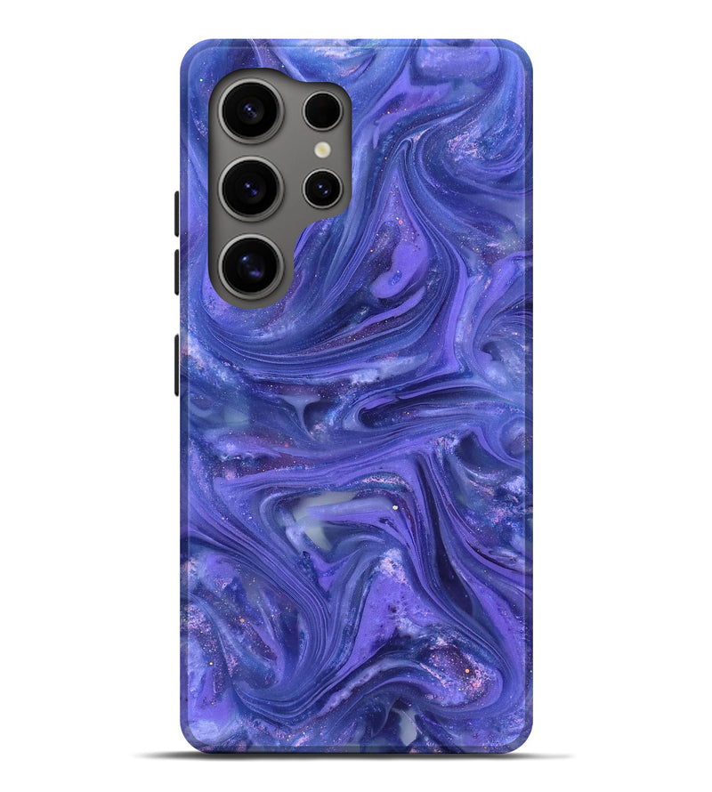 Galaxy S25 Ultra ResinArt Live Edge Phone Case - Jevon (Purple, 820881)