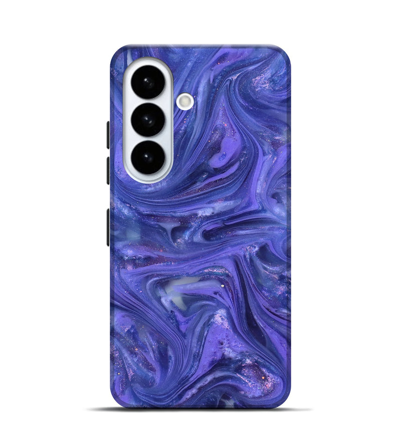 Galaxy S26 ResinArt Live Edge Phone Case - Jevon (Purple, 820881)