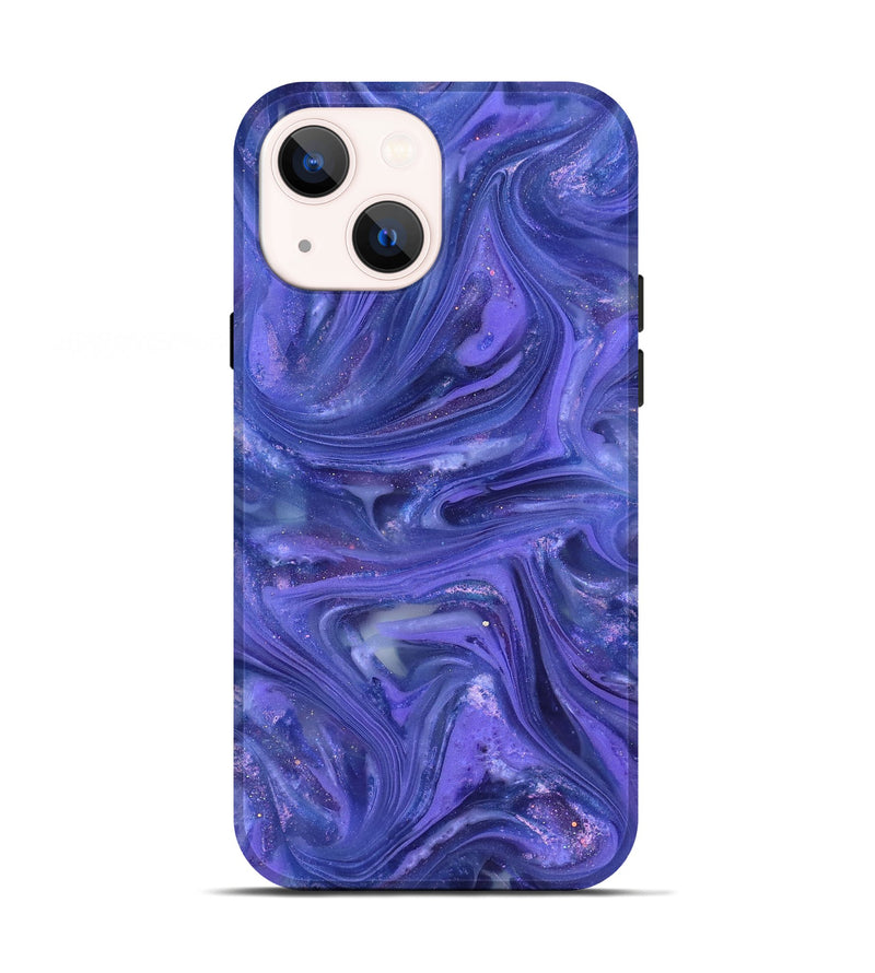 iPhone 13 ResinArt Live Edge Phone Case - Jevon (Purple, 820881)