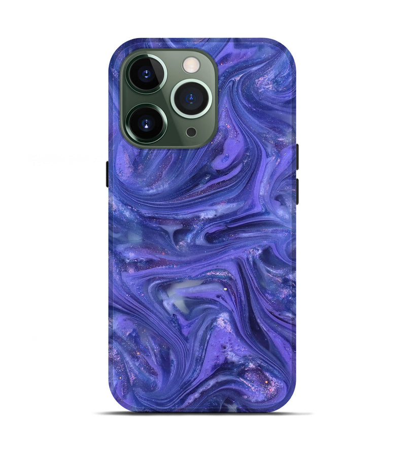 iPhone 13 Pro ResinArt Live Edge Phone Case - Jevon (Purple, 820881)