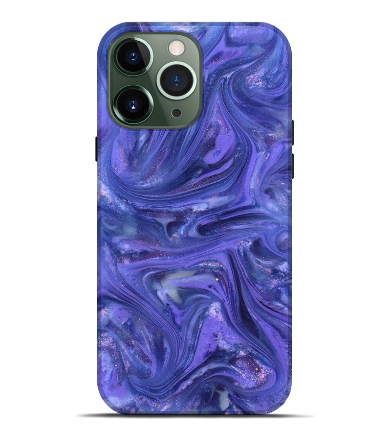 iPhone 13 Pro Max ResinArt Live Edge Phone Case - Jevon (Purple, 820881)