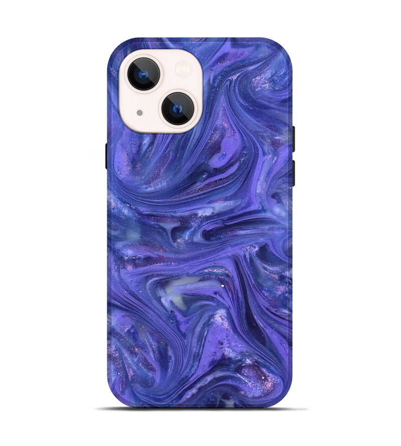 iPhone 14 ResinArt Live Edge Phone Case - Jevon (Purple, 820881)