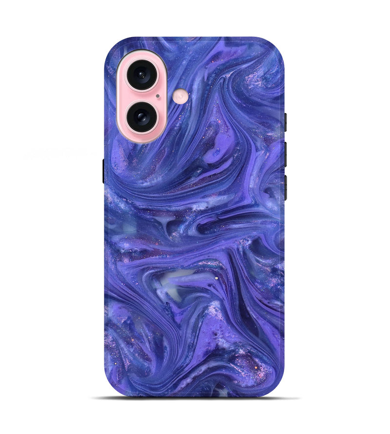 iPhone 17 ResinArt Live Edge Phone Case - Jevon (Purple, 820881)