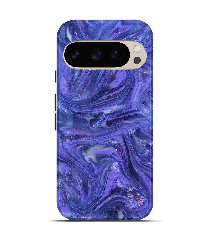 Pixel 10 Pro ResinArt Live Edge Phone Case - Jevon (Purple, 820881)