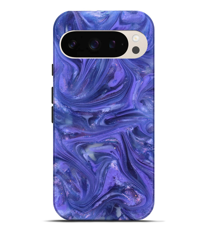 Pixel 10 Pro XL ResinArt Live Edge Phone Case - Jevon (Purple, 820881)