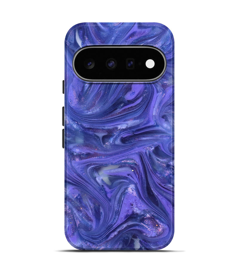 Pixel 11 Pro ResinArt Live Edge Phone Case - Jevon (Purple, 820881)