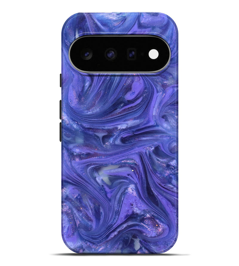 Pixel 11 Pro XL ResinArt Live Edge Phone Case - Jevon (Purple, 820881)