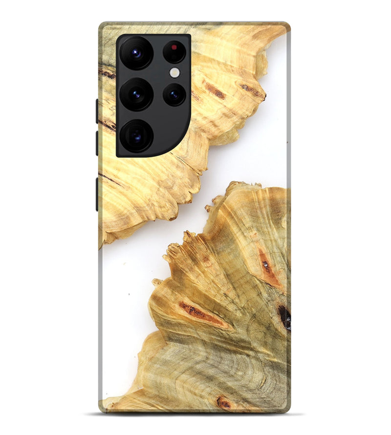 Galaxy S22 Ultra Wood Live Edge Phone Case - Jairo (Clear, 820882)