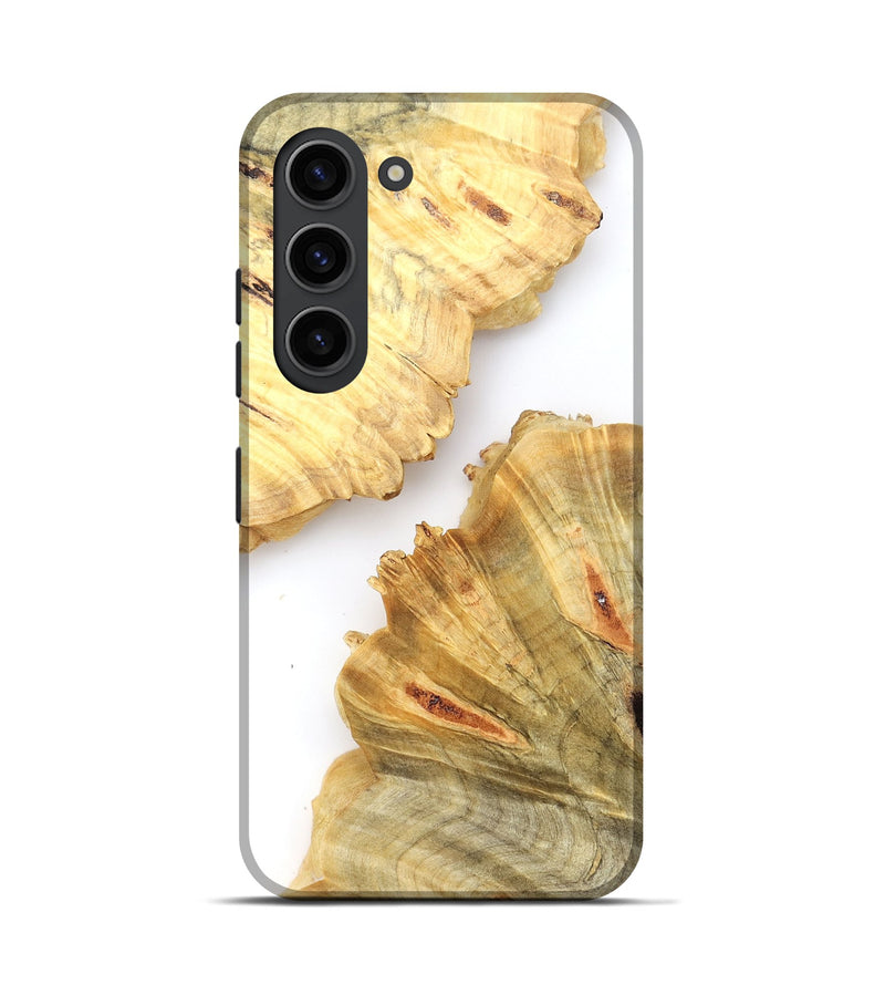 Galaxy S23 Wood Live Edge Phone Case - Jairo (Clear, 820882)