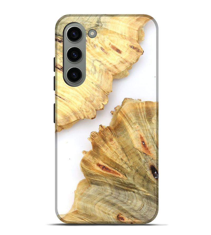 Galaxy S23 Plus Wood Live Edge Phone Case - Jairo (Clear, 820882)
