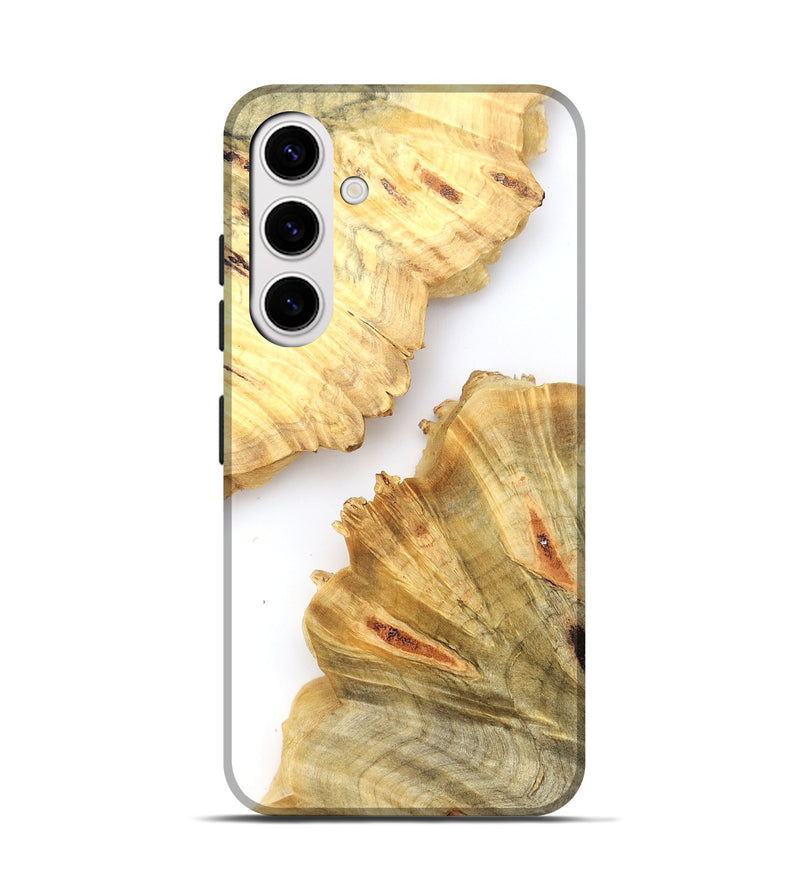 Galaxy S25 Wood Live Edge Phone Case - Jairo (Clear, 820882)