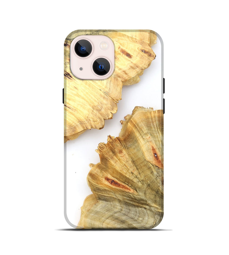 iPhone 13 mini Wood Live Edge Phone Case - Jairo (Clear, 820882)