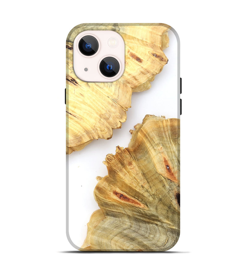 iPhone 14 Wood Live Edge Phone Case - Jairo (Clear, 820882)