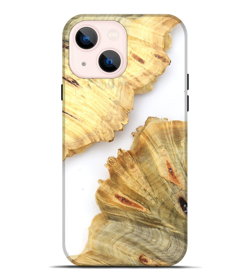 iPhone 14 Plus Wood Live Edge Phone Case - Jairo (Clear, 820882)