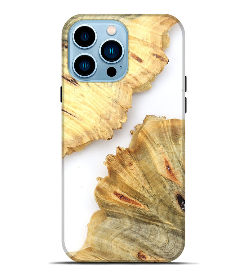 iPhone 14 Pro Max Wood Live Edge Phone Case - Jairo (Clear, 820882)
