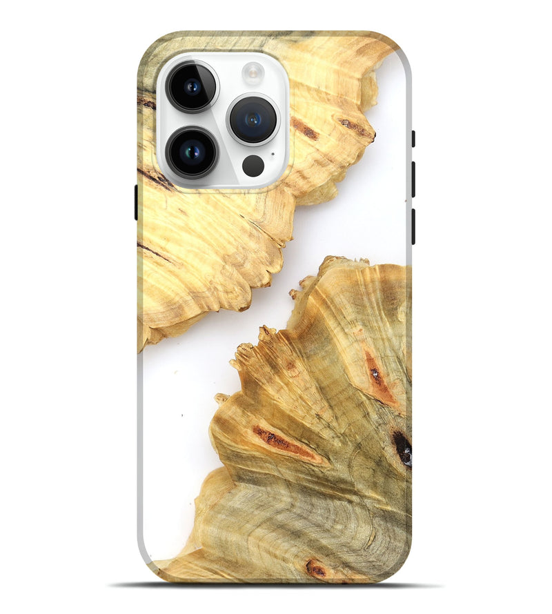iPhone 15 Pro Max Wood Live Edge Phone Case - Jairo (Clear, 820882)