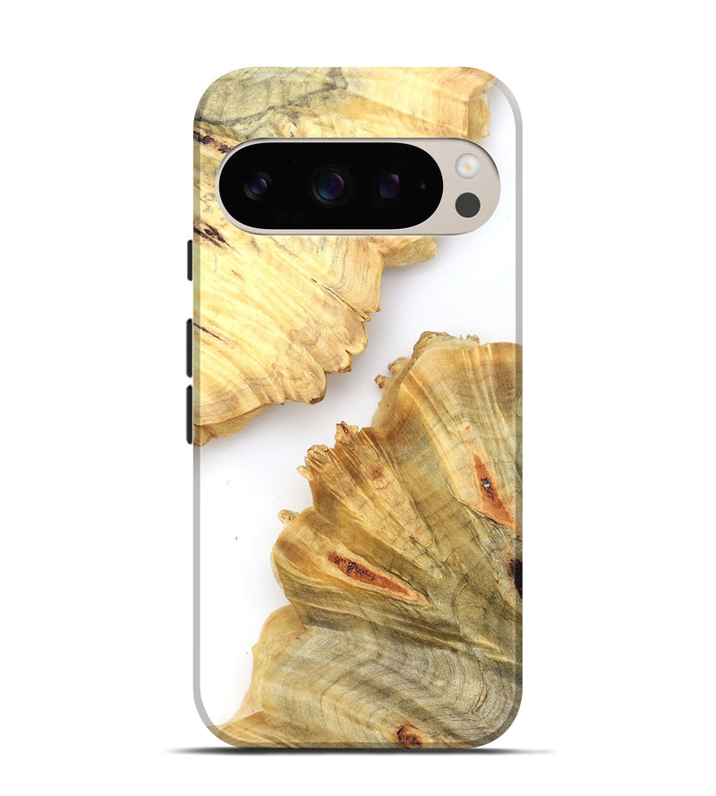 Pixel 10 Pro Wood Live Edge Phone Case - Jairo (Clear, 820882)